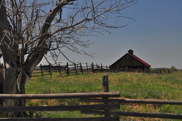 red barn